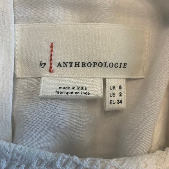 ANTHROPOLOGIE Liliana Lace Eyelet Maxi Dress | 2 - Picture 8 of 10